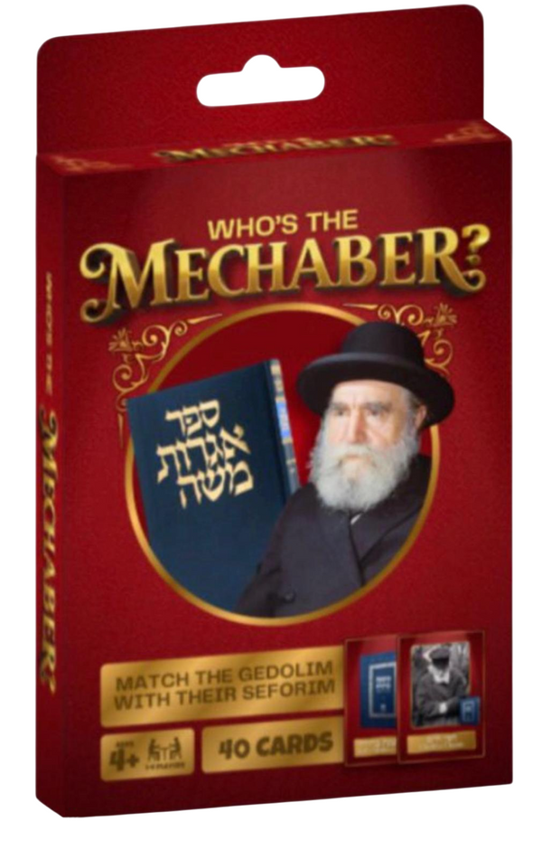 Who's The Mechaber? - Card Game