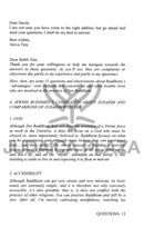 Letters to a Buddhist Jew