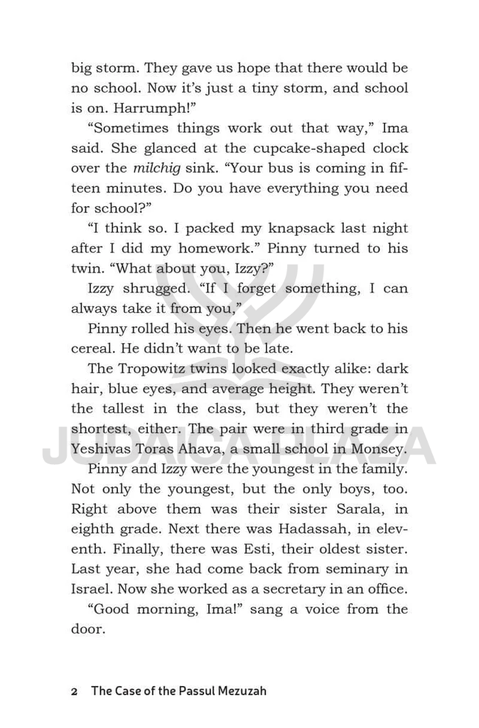 The Case of the Passul Mezuzah