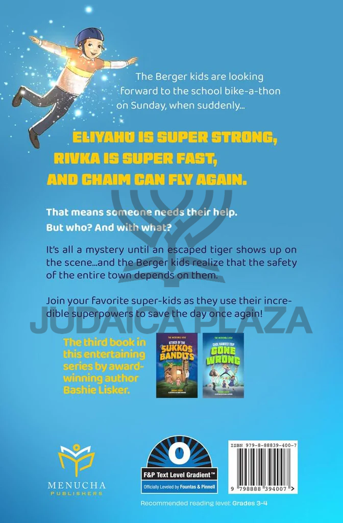 The Incredible Kids: The Bike-a-thon Disaster - Book 3