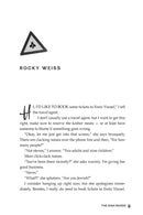 The High Rhode - A Novel