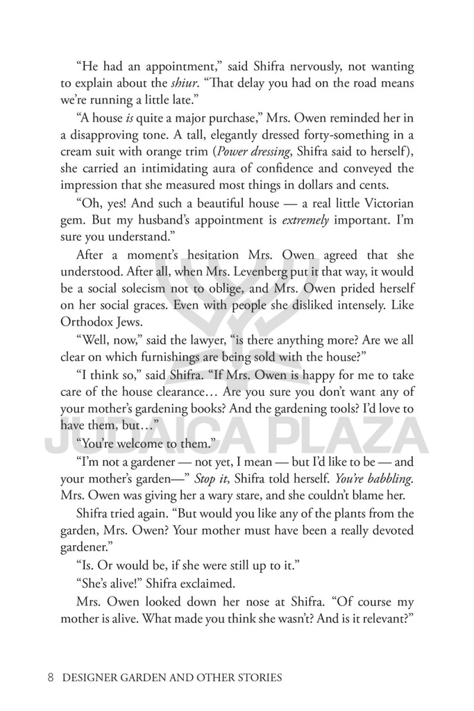 Designer Garden and Other Stories