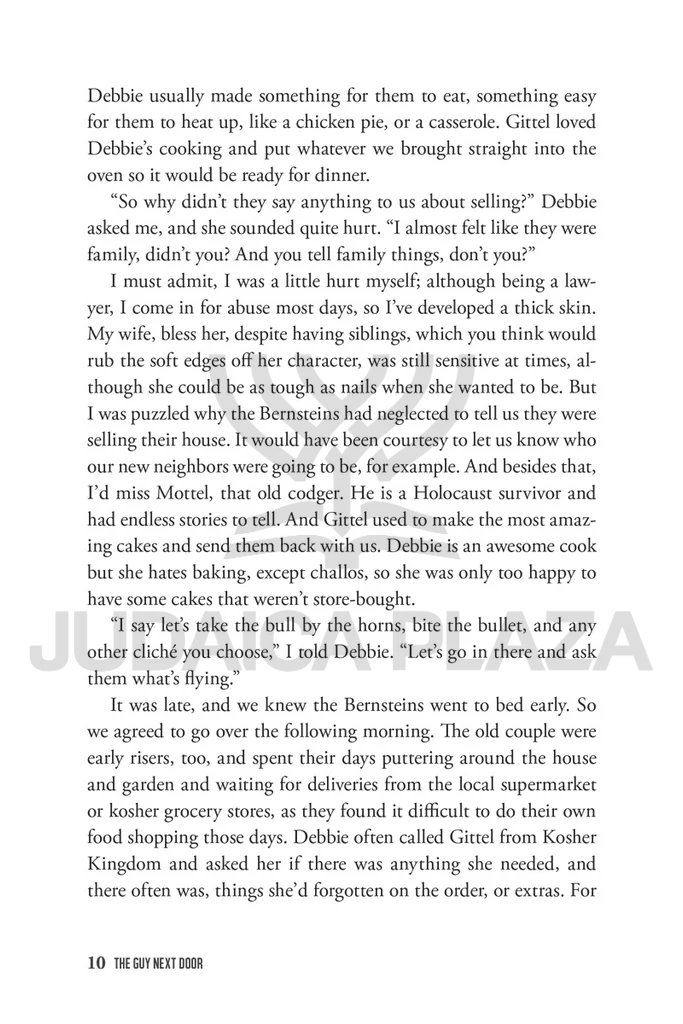 The Guy Next Door - A Thriller Novel