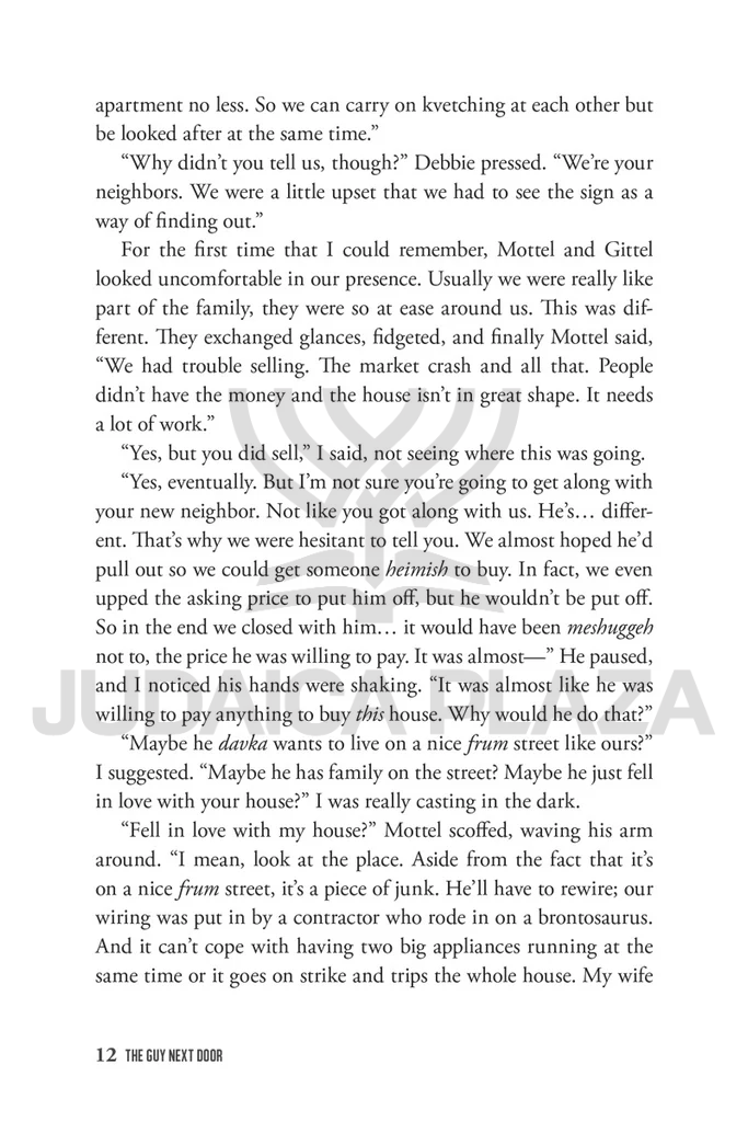 The Guy Next Door - A Thriller Novel