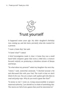 Trust Yourself Trust Your Child