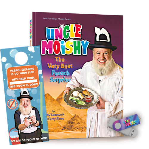 Uncle Moishy - The Very Best Pesach Surprise! + USB + FREE Door Hanger!
