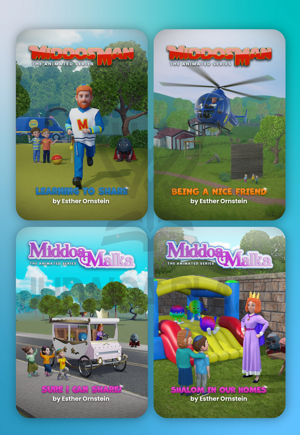 The Middos Man & Middos Malka Animated Series Collection [Video] (USB)