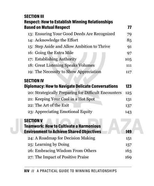 A Practical Guide to Winning Relationships
