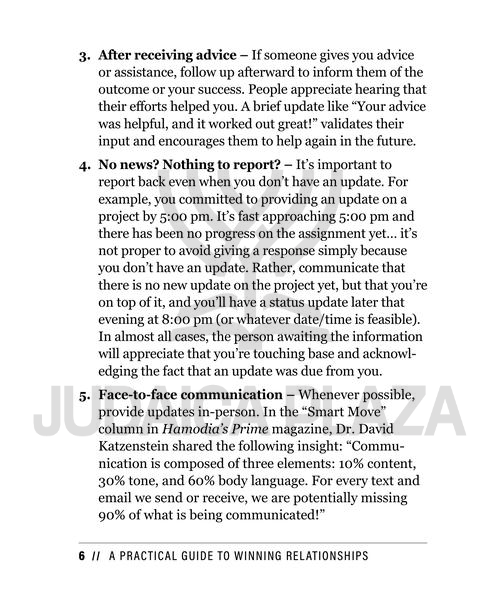 A Practical Guide to Winning Relationships