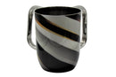 Wash Cup: Stainless Steel Enamel - Agate Design