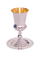 Cup of Eliyahu: Silver Plated - Dot Design