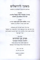 Beshuvi Leyerushalayim Shutim Nedirim Al Yerushalayim Bein Hachomos - בשובי לירושלים שותי"ם נדירים על ירושלים בין החומות