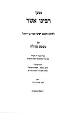 Hilchos Rav Alfas, Piskei Harosh, Tosfos Harosh - Megillah - הלכות רב אלפס, פסקי הרא"ש, תוספות הרא"ש - מגילה
