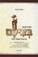 B'Tzelem Shel Gedolei U'Meorei HaDor (Pictures of Gedolei Yisroel) Volume 1 - בצילם של גדולי ומאורי הדור חלק א