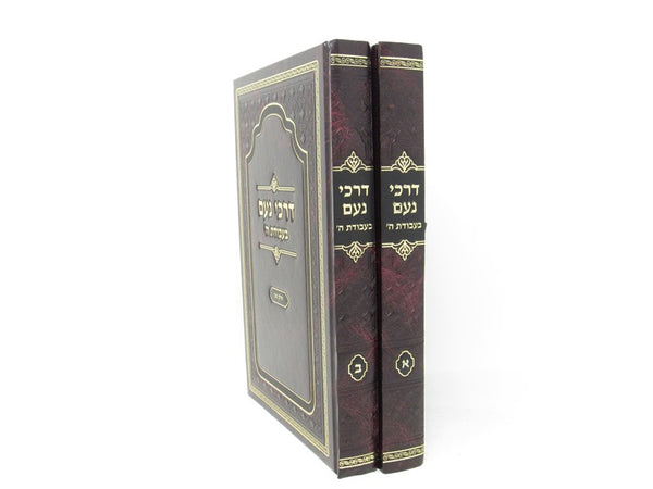 Darchei Noam Beavodas Hashem 2 Volume Set - דרכי נעם בעבודת ה 2 כרכים