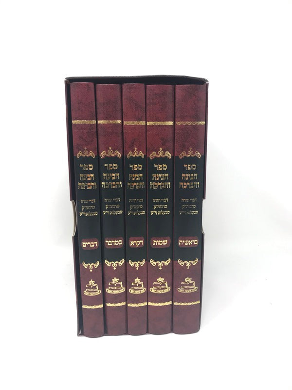 Habinah Vehaberachah 5 Volume Set - הבינה והברכה 5 כרכים