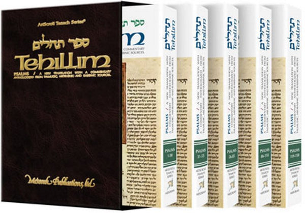 Tehillim - 5 Volume Personal - Size Set