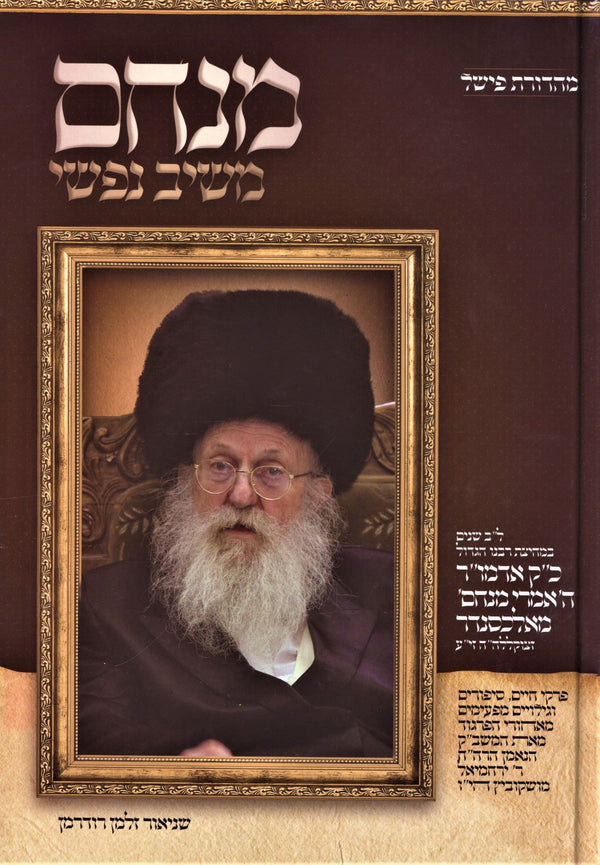 Menachem Meishiv Nafshi - מנחם משיב נפשי