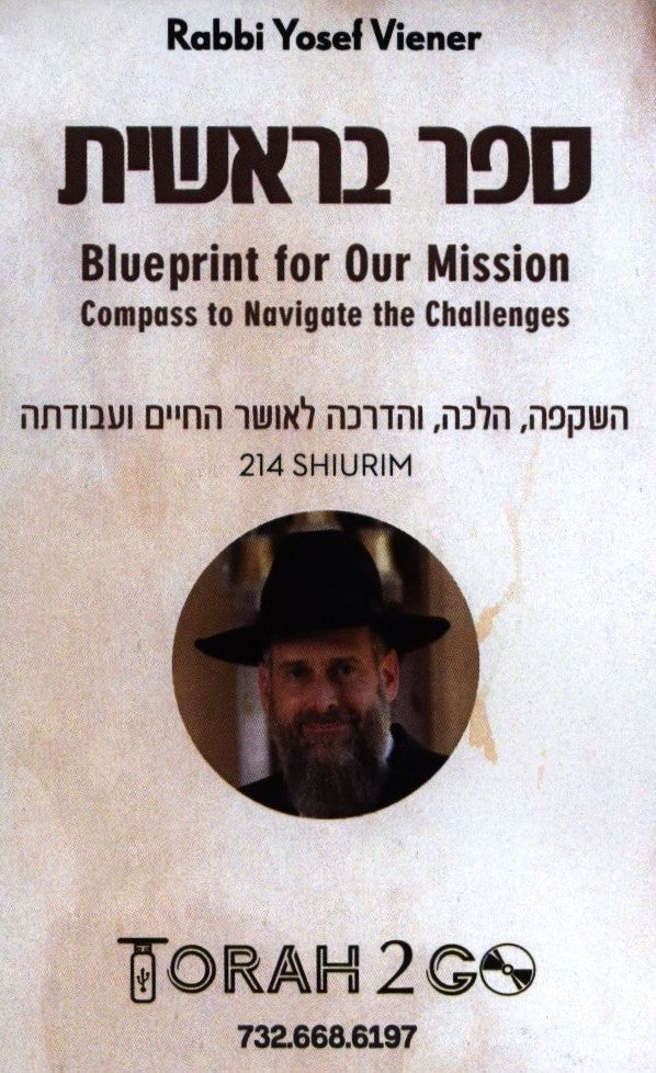 Torah 2 Go: R' Yosef Viener - Sefer Bereishis (USB)