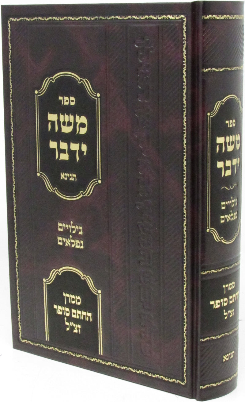 Sefer Moshe Yedaber Tinyana - ספר משה ידבר תנינא