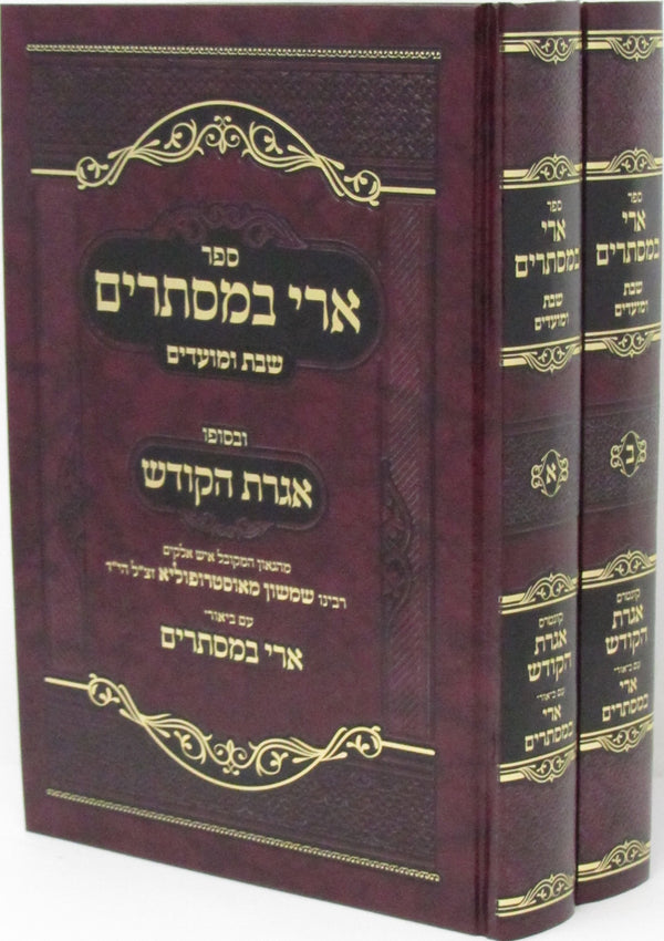 Sefer Ari B'Mistarim Shabbos U'Moadim - ספר ארי במסתרים שבת ומועדים