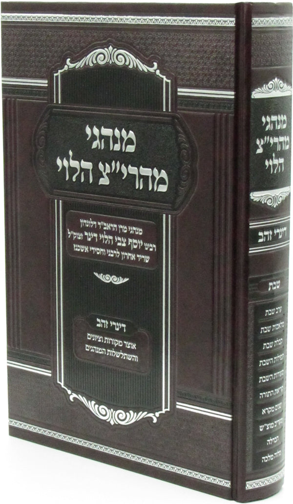 Minhagei Maharitz HaLevi Al Shabbos - מנהגי מהרי"צ הלוי על שבת