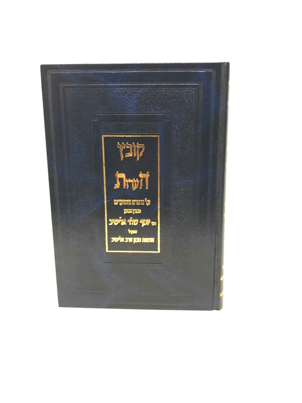 Kovetz Heoros Torah R' Elyashiv - קובץ הערות על התורה ומועדים