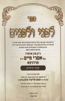 Lifnei V'Lifnim Vizhnitz Volume 2 - לפני ולפנים ויזניצא חלק ב