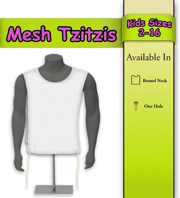 Mesh Tzitzis - Kids Size