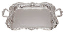 Tray: Silver Plated With Handles