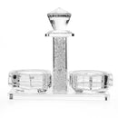 Salt Dish: Crystal Crushed Glass