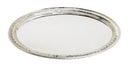 Tray: Silver Plated: Oval Shaped