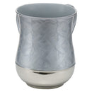 Wash Cup: Stainless Steel - Grey Enamel Texture