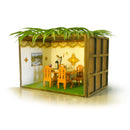 Wooden Sukkah Miniature - Classic