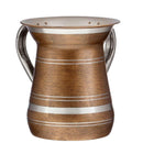 Wash Cup: Gold Lining Texture