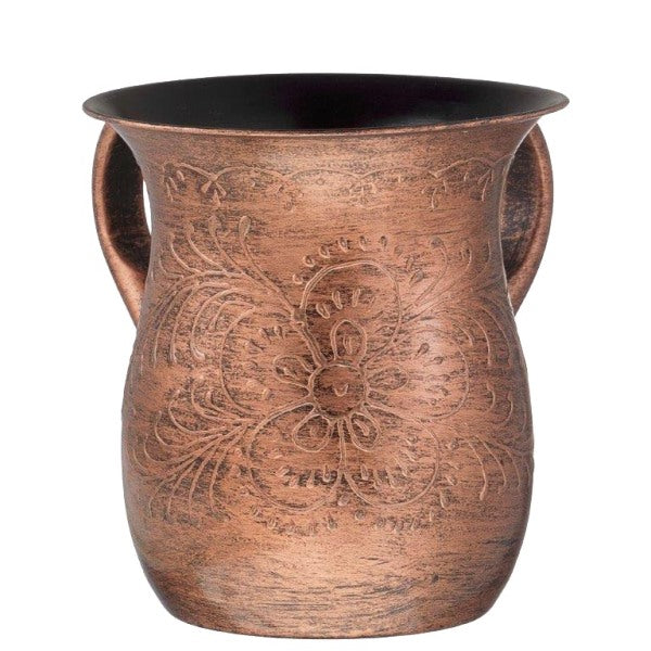 Wash Cup: Copper Antique Texture