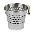 Wash Cup: Stainless Steel Dotted Design