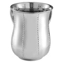 Wash Cup: Stainless Steel Dotted Design