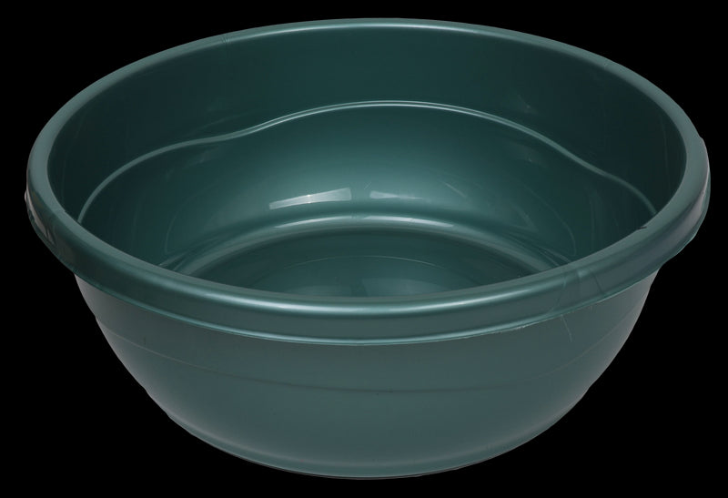 Wash Bowl: Plastic - Metallic Green