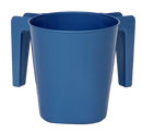 Wash Cup: Plastic - Metallic Blue