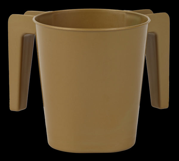 Wash Cup: Plastic - Gold