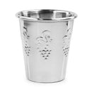 Kiddush Cup: Stainless Steel Grape Design