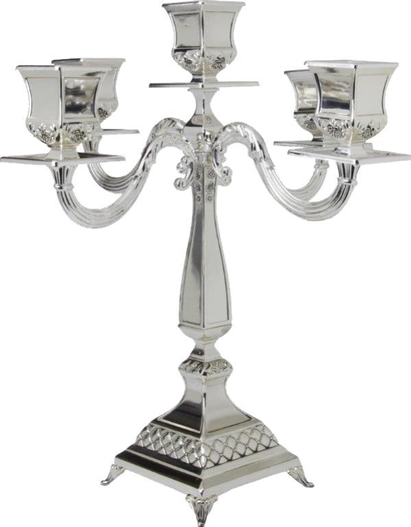 Candelabra: 5 Branch - Silver Plated