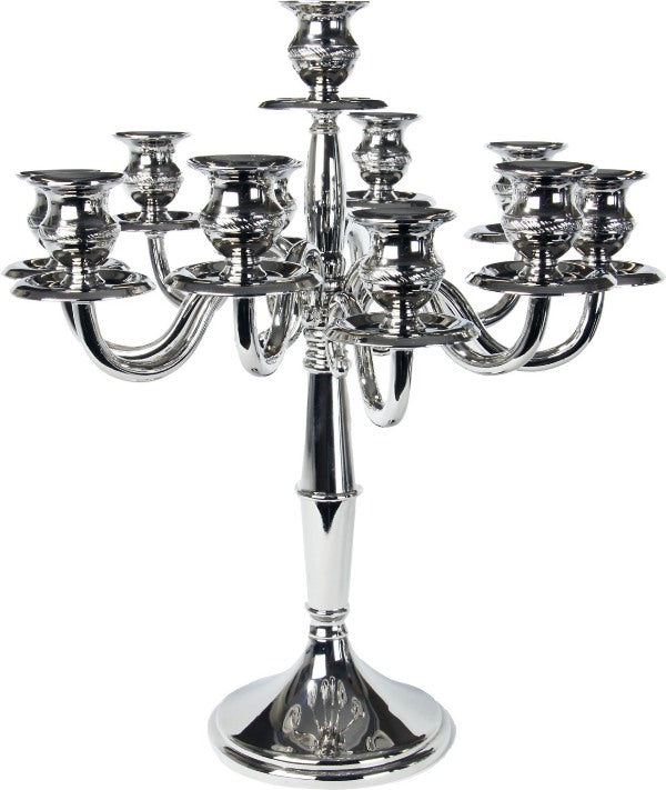 Candelabra: 11 Branch - Silver Plated