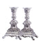 Candlestick Set: Silver Plated