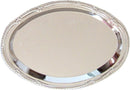 Tray: Oval Nickel Plated