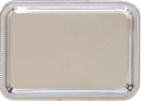 Tray: Rectangle Nickel Plated