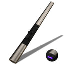 Electric Candle Lighter With USB Charger - Brushed Metal