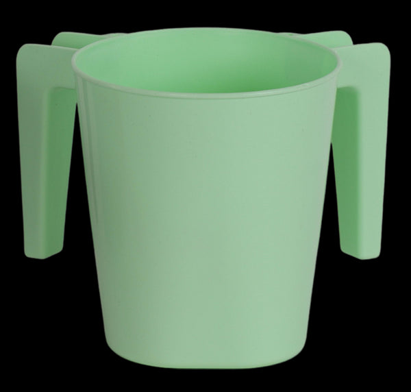Wash Cup: Plastic - Pastel Green