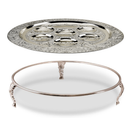 Pesach Seder Plate Holder - Silver Plated